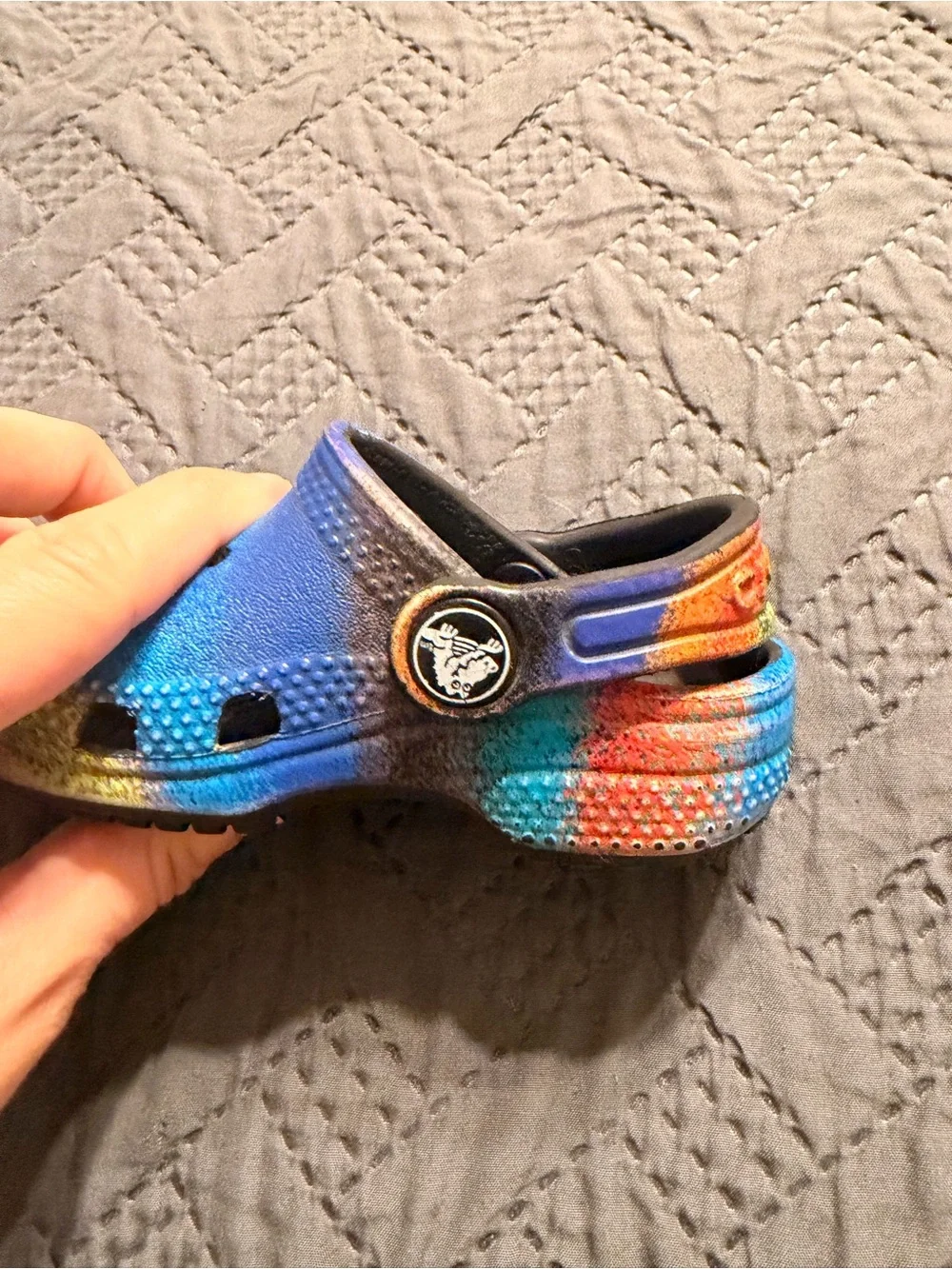 Baby  Tie-Dye Slip-On Crocs - Multicolor